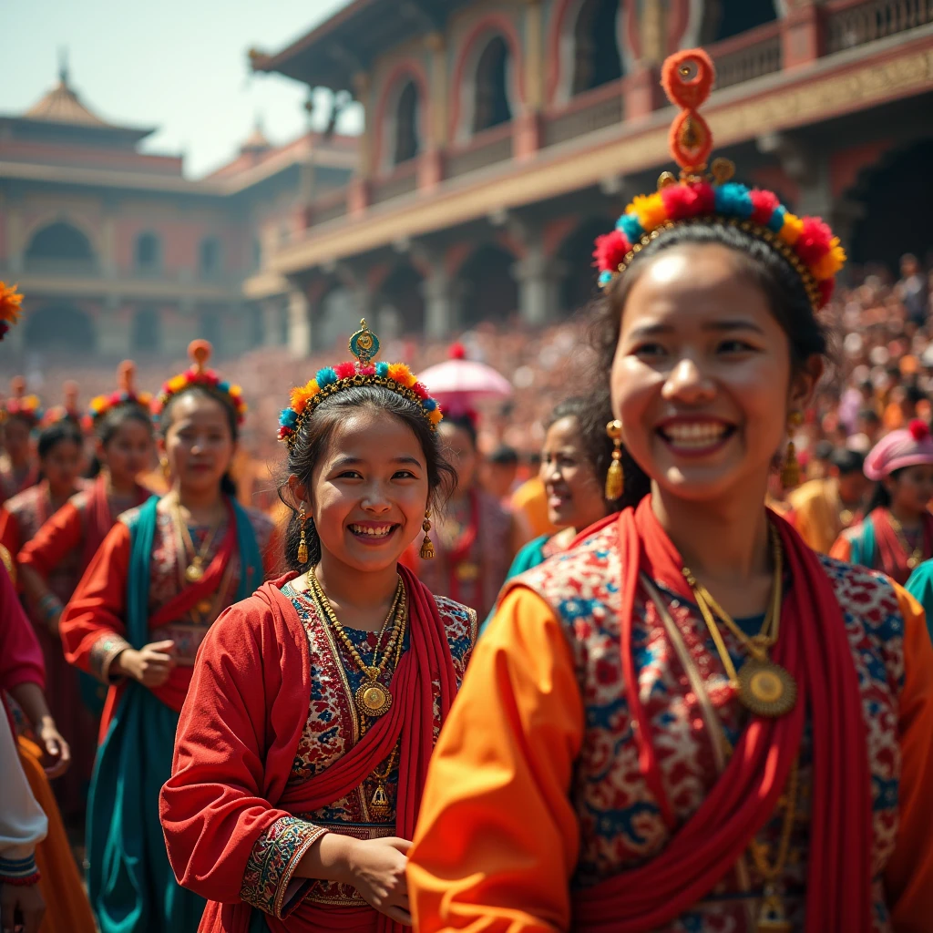 Cultural festival photography